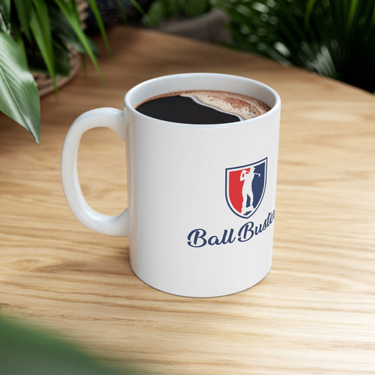 Ball Busters White Coffee Mug